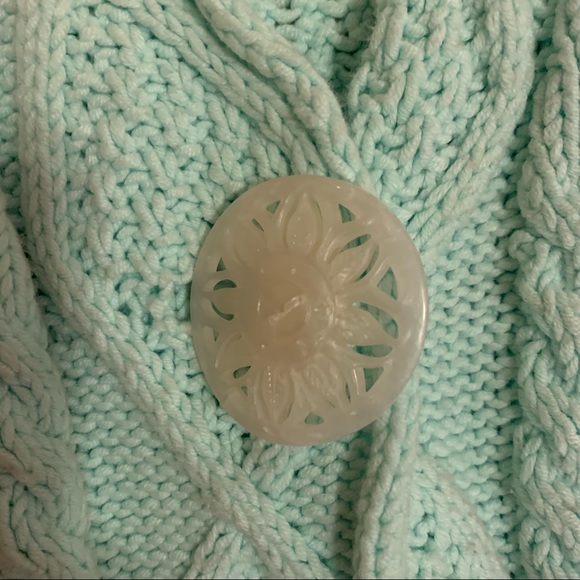 Vintage Free People Seafoam Green Sweater - Picture 4 of 4